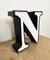 Vintage Illuminated Letter N, 1970s 4