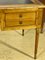 Louis XVI Style Desk in Walnut and Brass, Image 6