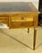 Louis XVI Style Desk in Walnut and Brass 10