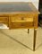 Louis XVI Style Desk in Walnut and Brass, Image 10