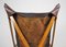 Tripolina Folding Chair in Wood and Leather by Vittoriano Viganò, Italy, 1930s 8