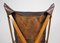Tripolina Folding Chair in Wood and Leather by Vittoriano Viganò, Italy, 1930s, Image 8