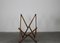 Tripolina Folding Chair in Wood and Leather by Vittoriano Viganò, Italy, 1930s, Image 5