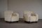 Art Deco Lounge Chairs in Lambswool by Axel Einar Hjorth, 1940s, Set of 2, Image 7