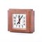 Vintage Square Wooden Wall Clock, 1970s 2