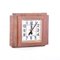 Vintage Square Wooden Wall Clock, 1970s 3