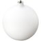 Mid-Century White Mat Opaline Glass Globe Pendant Light from Glashütte Limburg, Image 3