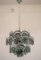 Lámpara de araña atribuida a Vistosi, Italia, años 60, Imagen 1
