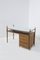 Italienischer Mid-Century Schreibtisch aus Holz & Laminat, 1950er 1