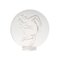 White Glass Pressed Molded Faune Stamp by René Lalique, 1931, Image 1