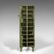 Tall Industrial Steel Cabinet with 20 Lockers, Germany, 1950s, Image 3