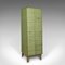 Tall Industrial Steel Cabinet with 20 Lockers, Germany, 1950s 2