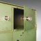Tall Industrial Steel Cabinet with 20 Lockers, Germany, 1950s 7