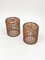 Wicker Stools, 1960s, Set of 2 2