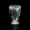 Large George VI Coronation Bottle Cooler or Vase in Glass, England, 1930s, Image 1