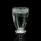 Enfriador o jarrón George VI Coronation grande de vidrio, Inglaterra, años 30, Imagen 5