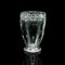 Large George VI Coronation Bottle Cooler or Vase in Glass, England, 1930s 3