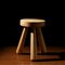 Pine Stool by Ingvar Hildingsson, 1972, Image 1