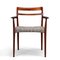 Reupholstered Rosewood Armchairs by Erling Torvits for Soro Stolefabriks, 1960s, Set of 4 9
