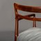 Reupholstered Rosewood Armchairs by Erling Torvits for Soro Stolefabriks, 1960s, Set of 4 16