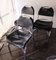 Leather Chairs, 1970s , Set of 3, Image 2