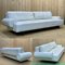 Italian White Leather Sofa from Brianform, 1990s, Image 2