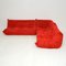 Togo Sofa by Michel Ducaroy for Ligne Roset, 2000s, Set of 3 2