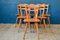 Sedie da pranzo in legno, Scandinavia, anni '60, set di 6, Immagine 3