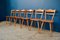 Scandinavian Wooden Dining Chairs, 1960s, Set of 6 4