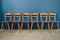 Scandinavian Wooden Dining Chairs, 1960s, Set of 6 1