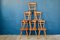 Scandinavian Wooden Dining Chairs, 1960s, Set of 6 2