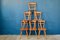 Scandinavian Wooden Dining Chairs, 1960s, Set of 6, Image 2