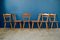 Scandinavian Wooden Dining Chairs, 1960s, Set of 6 5