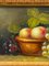 A. Cavalli, Still Life with Fruit, 1960s, Oil on Board, Framed 8