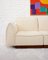 White Couch in style of Michel Mortier, Set of 2 5