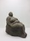 Ferenc Gyurcsek, mujer desnuda sentada, años 70, Stone, Imagen 1
