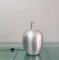 Table Lamp in Brushed Aluminum & Italian Fabric, 1970s 11