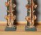 Baroque Colored Columns in Wood, South Germany, 1750, Set of 2 9