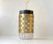 Mid-Century Glass and Brass Pendant Lamp from Bünte & Remmler, 1960s 1