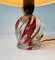 Small Twisted Glass with Air-Bubbles Murano Table Lamp, 1950s 2