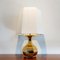 Grande Lampe de Bureau en Laiton, Italie, 1970s 6