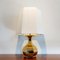 Large Brass Table Lamp, Italy, 1970s 6