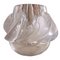 Vase Sculpture Vintage en Verre avec Vagues par Rene Lalique 7