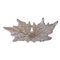 Large Glass Sculpture of Leaves in a Center Piece by Rene Lalique 12