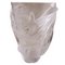 Vintage Crystal Vase with Bird Decorations in High Relief by Rene Lalique, 1990s 5