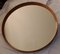 Vintage Maple Wood Round Wall Mirror, 1970s, Image 2