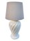 Large Beige Ceramic Table Lamp 2