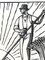 Serie Harvest: Reaper, Xilografia, anni '20-'30, con cornice, Immagine 3