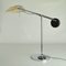 Swiss Minimalist Black and Chrome Counter Balance Table Lamp, 1970s, Image 4