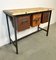 Industrial Worktable with Three Iron Drawers, 1960s, Image 3